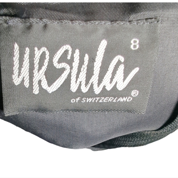 Vintage Ursula Of Switzerland Front Wrap Tie Dress Size 8 - Picture 2 of 7